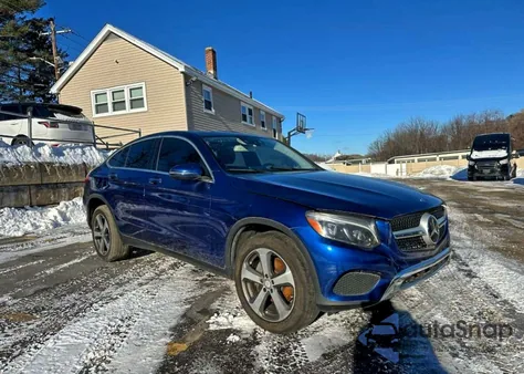 2017 Mercedes-Benz Glc Coupe 300 4Matic z USA, uszkodzony, nr VIN WDC0J4KB3HF189989